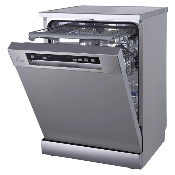 ماشین ظرفشویی 14 نفره ایوولی مدل EVDW-143 MS-MW از جلو